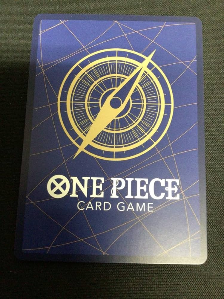 尾田先生書き下ろしルフィ　金箔なしエラーカード ワンピースカードモンキーDルフィ尾田栄一郎書き下ろしエラー